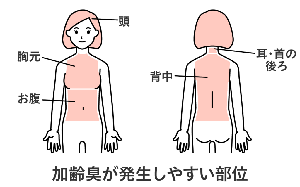 チェックリスト付き 女の加齢臭とは ニオイの原因と見分け方 ボデオ360 Bodeo 公式通販 シックスセンスラボ