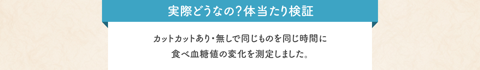 実際どうなの？体当たり検証