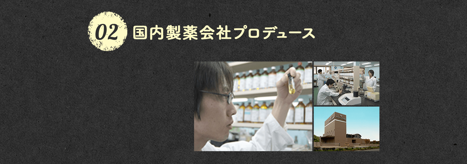 国内製薬会社プロデュース