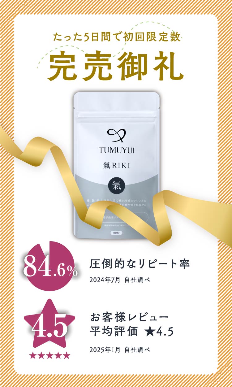 完売御礼