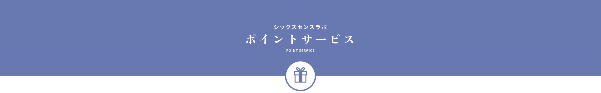 ポイントサービス