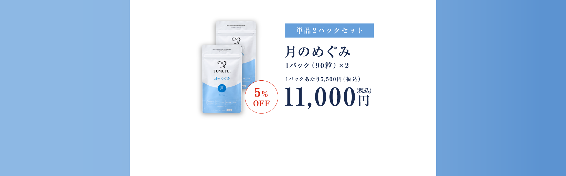 単品2パックセット