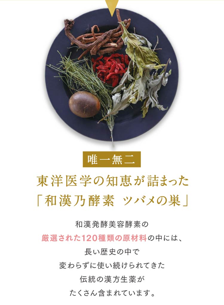 唯一無二 東洋医学の知恵が詰まった「和漢乃酵素 ツバメの巣」